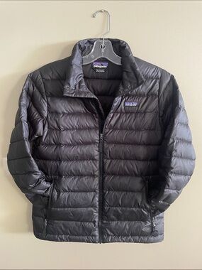 Patagonia Boy’s Black Quilted Down Puffer Jacket